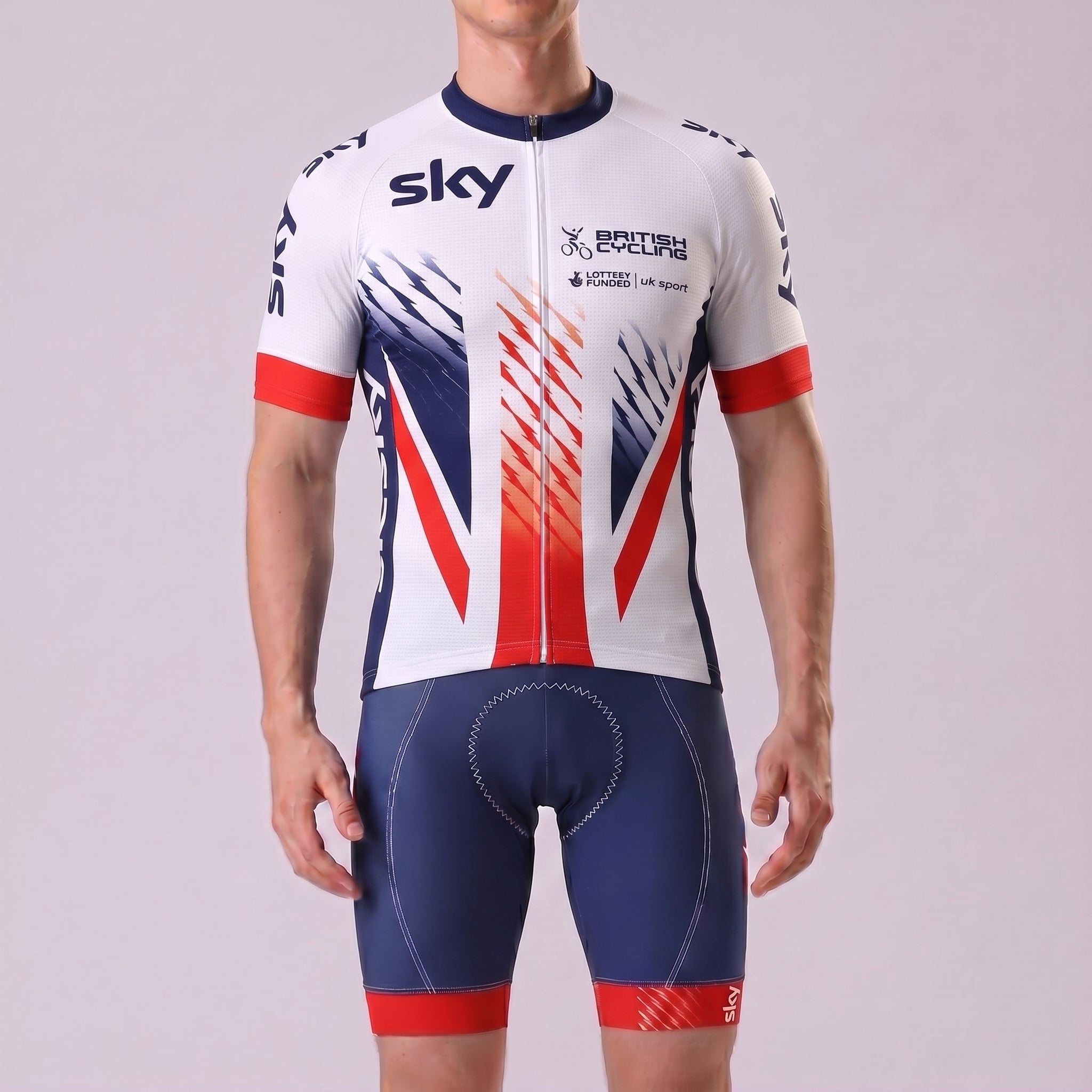 2015 United Kingdom Short Sleeves Cycling Kits