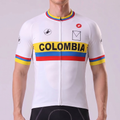 1986 Colombia Short Sleeves Cycling Jersey