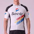 1990 Banesto Short Sleeves Cycling Jersey