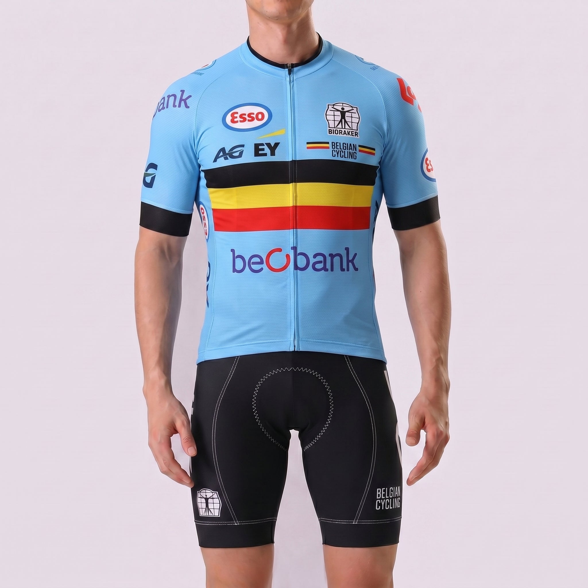 2024 Belgium Short Sleeves Cycling Kits