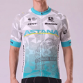 2017 Astana Short Sleeves Cycling Jersey
