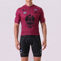 Red Bianchi Short Sleeves Cycling Kits