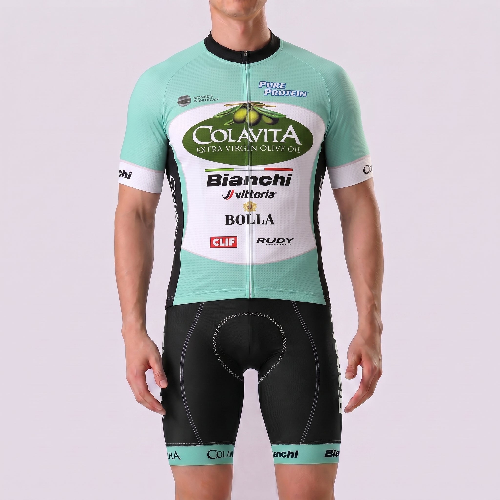 Colavita Bianchi Short Sleeves Cycling Kits