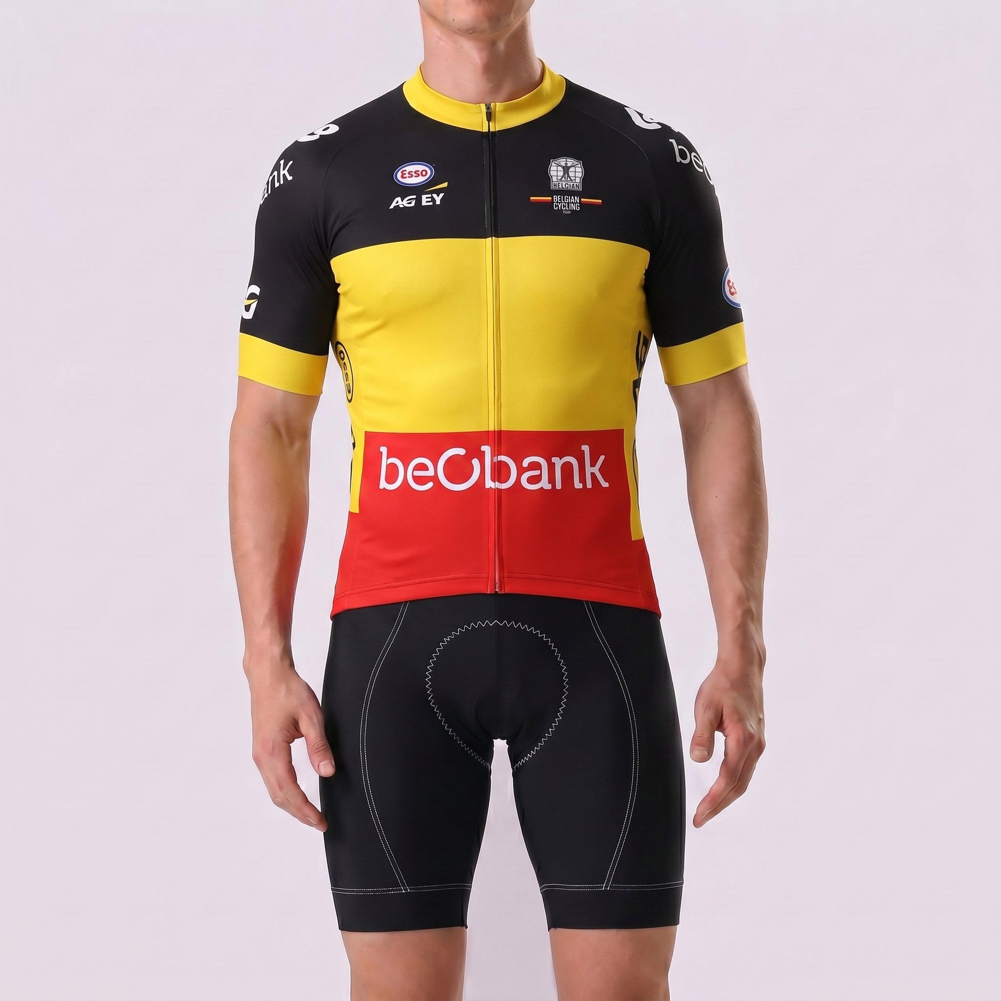 Belgium Tomgtr7 Short Sleeves Cycling Kits