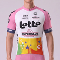 1990 Lotto Short Sleeves Cycling Jersey