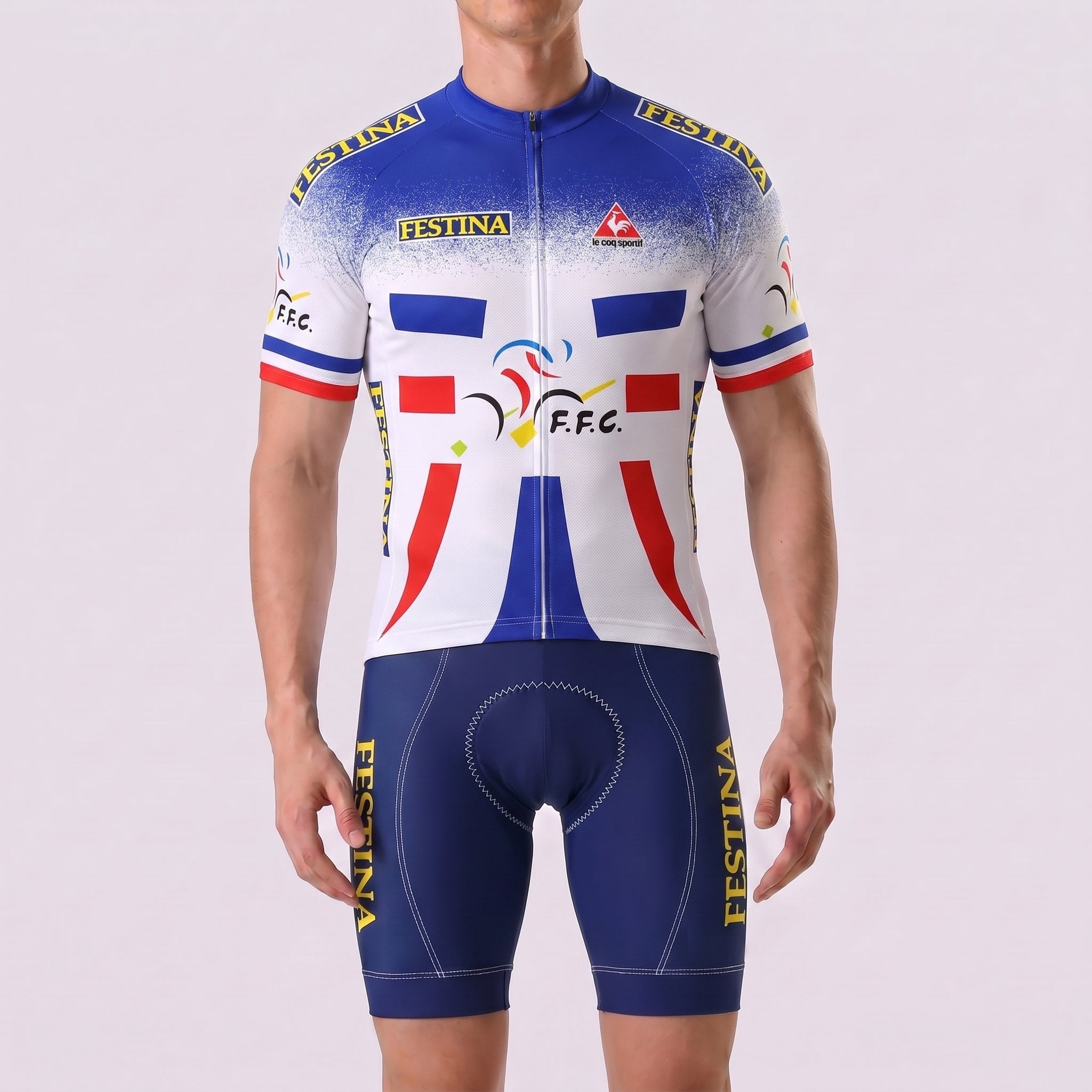 1994 France Short Sleeves Cycling Kits