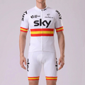 2016 Sky Rapha Short Sleeves Cycling Kits
