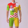 1987 La Vie Claire Short Sleeves Cycling Kits