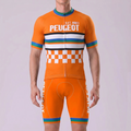 1983 Peugeot Short Sleeves Cycling Kits