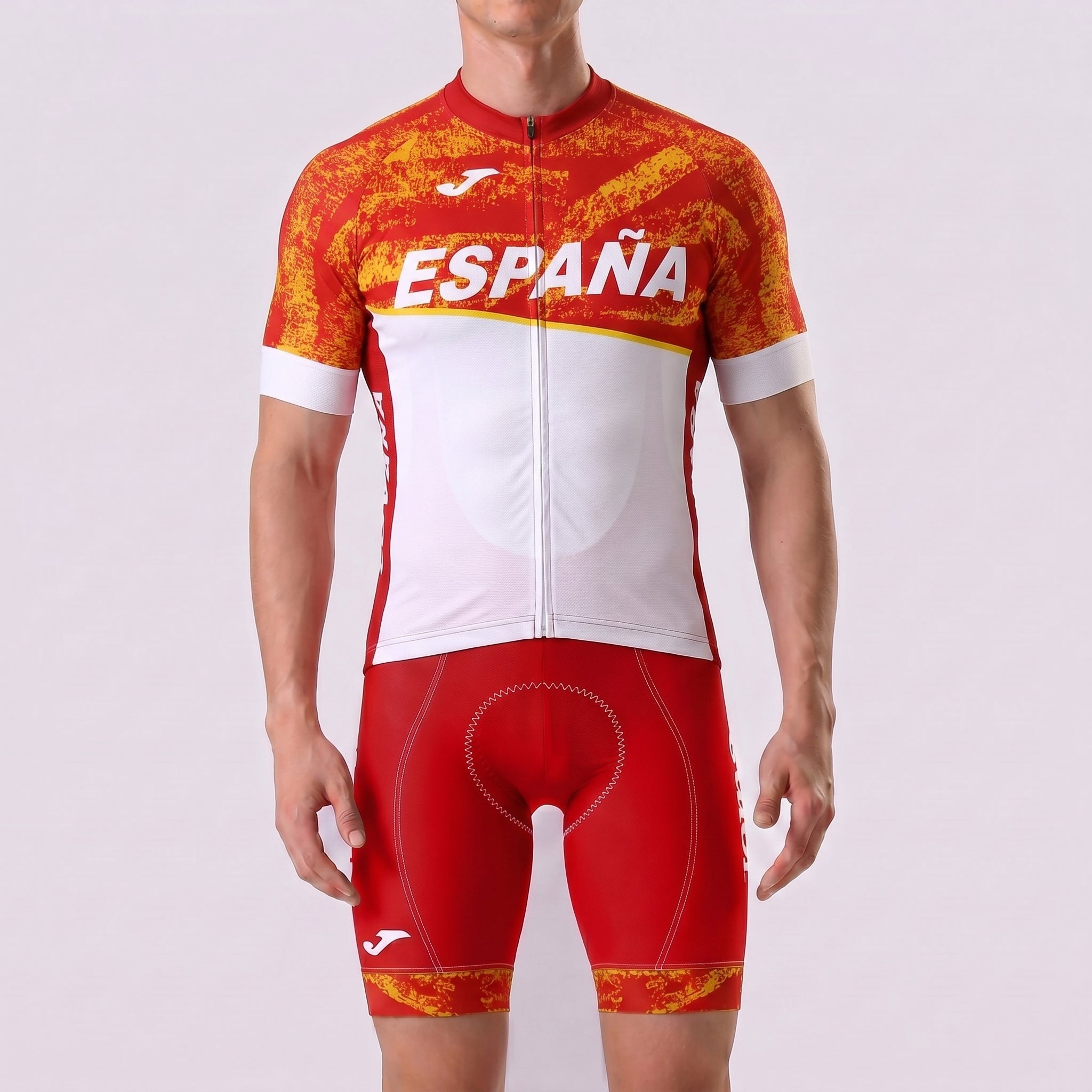 ESPANA White Short Sleeves Cycling Kits