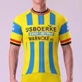 1980 IJsboerke Short Sleeves Cycling Jersey