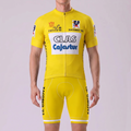 1992 CLAS Cajastur Short Sleeves Cycling Kits
