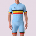 2016 Belgium Short Sleeves Cycling Kits