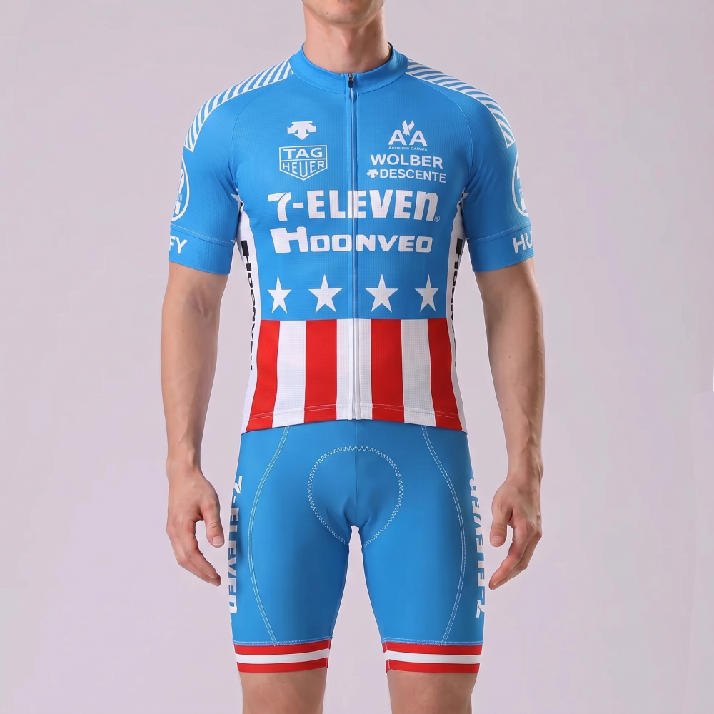 1987 7-Eleven Short Sleeves Cycling Kits