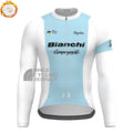 Rapha Bianchi Fleece Long Cycling Jersey
