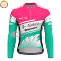 T-Mobile Bianchi Fleece Long Cycling Jersey