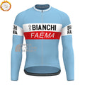 Bianchi FAEMA Fleece Long Cycling Jersey