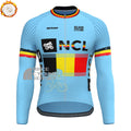 Belgium GillesVC Fleece Long Cycling Jersey