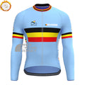2016 Belgium Fleece Long Cycling Jersey