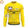 RENAULT elf Fleece Long Cycling Jersey