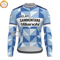 1986 Bianchi Fleece Long Cycling Jersey