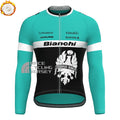 Nalini Bianchi Fleece Long Cycling Jersey