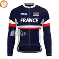 France LOOK Fleece Long Cycling Jersey