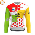 1987 La Vie Claire Fleece Long Cycling Jersey