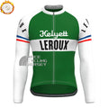 LEROUX Fleece Long Cycling Jersey