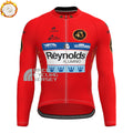 1987 Reynolds Aluminio Fleece Long Cycling Jersey