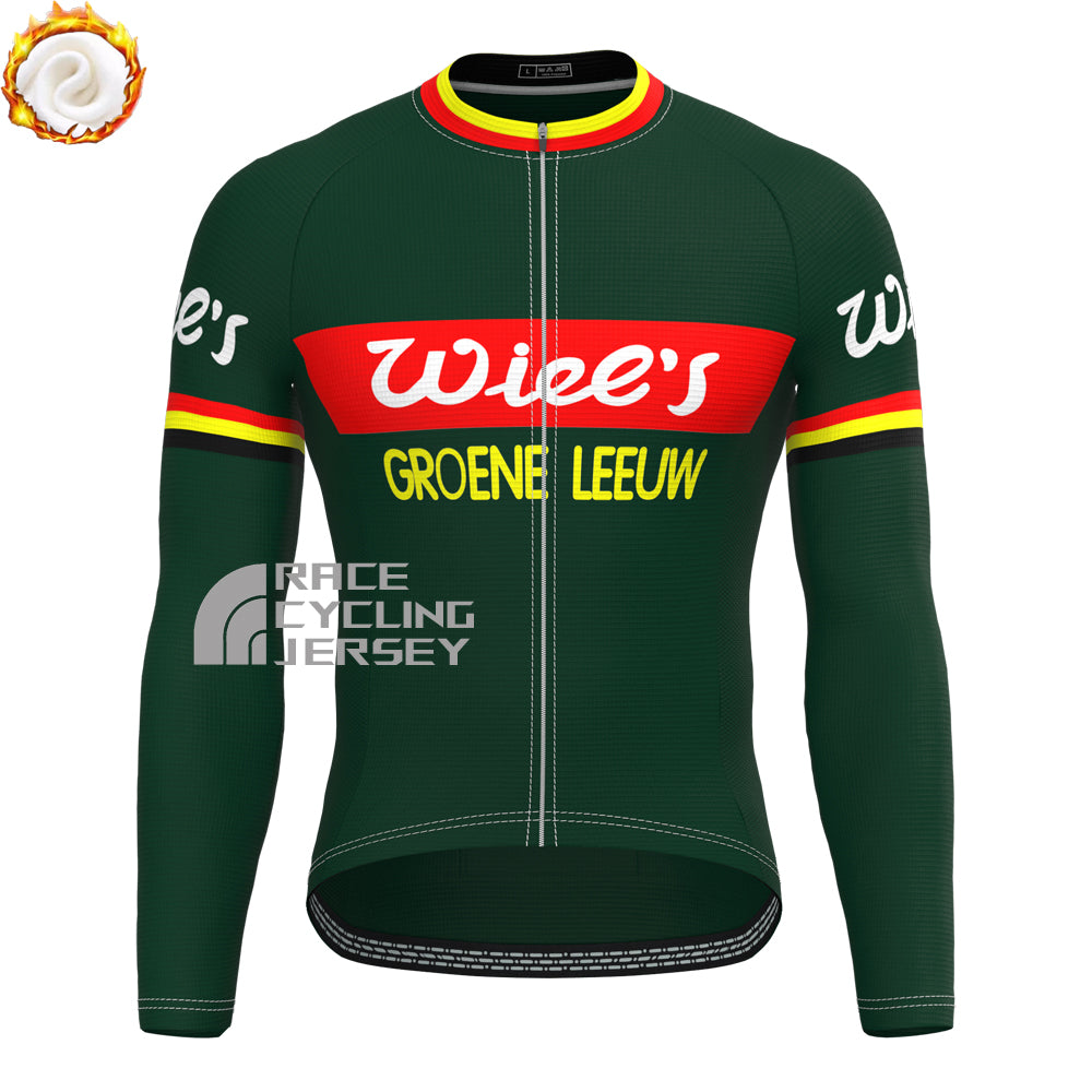 Wiee's Fleece Long Sleeves Cycling Kits