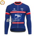 United States Postal Service Fleece Long Cycling Jersey