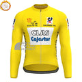 1992 CLAS Cajastur Fleece Long Cycling Jersey