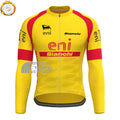 Eni Bianchi Fleece Long Cycling Jersey