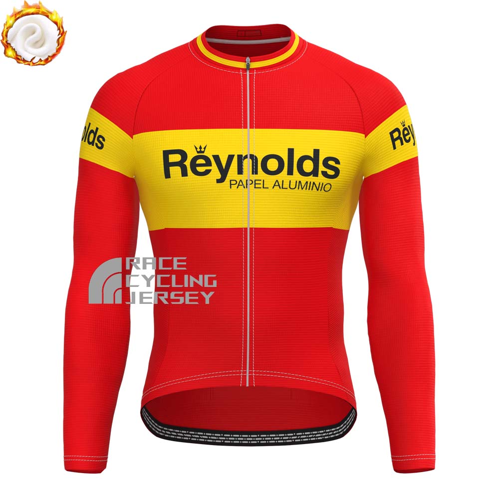 1982 Reynolds Fleece Long Cycling Jersey