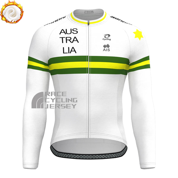 2018 AUS Fleece Long Cycling Jersey