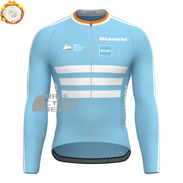 BOSS Bianchi Fleece Long Cycling Jersey