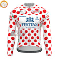 1997 Festina Fleece Long Cycling Jersey