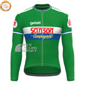 sanson Fleece Long Cycling Jersey