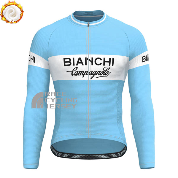 1973 Bianchi Fleece Long Cycling Jersey