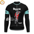 Rider Bianchi Fleece Long Cycling Jersey