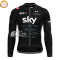 2017 Sky Castelli Fleece Long Cycling Jersey