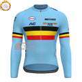 2018 Belgium Fleece Long Cycling Jersey