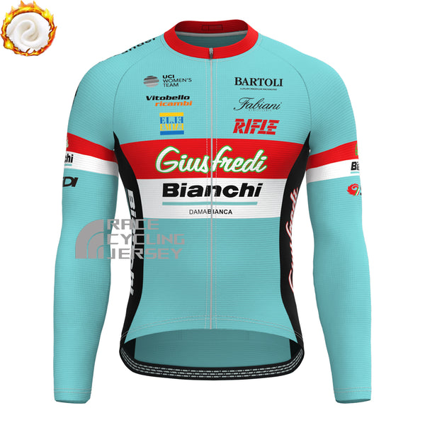 2017 Bianchi Fleece Long Cycling Jersey