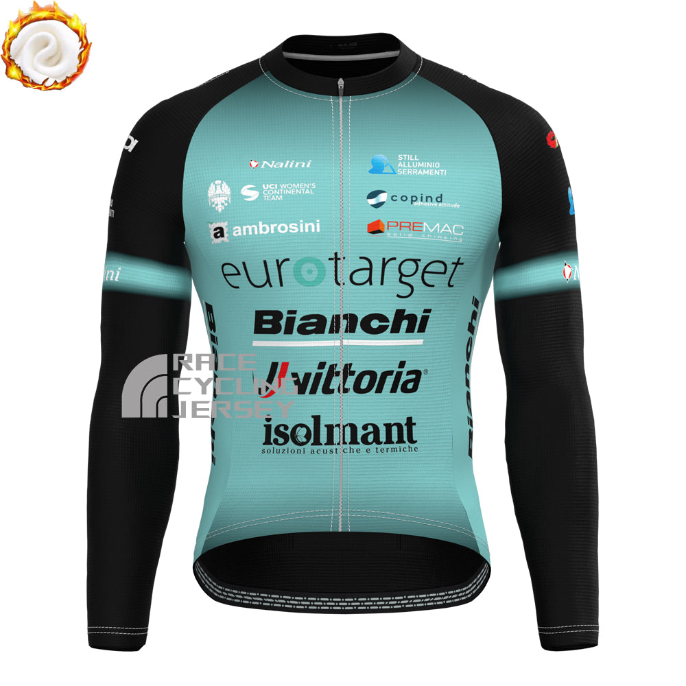 2020 Bianchi Fleece Long Cycling Jersey