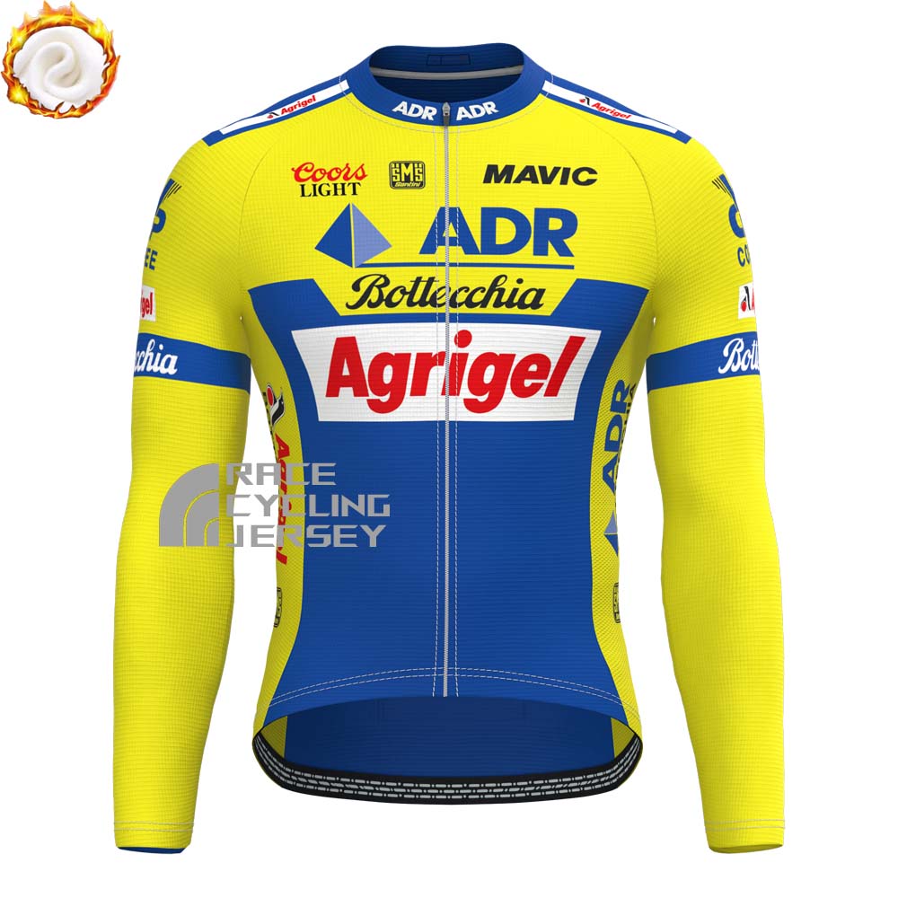 1989 Agrigel Fleece Long Cycling Jersey