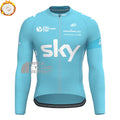 2015 Sky Rapha Fleece Long Cycling Jersey