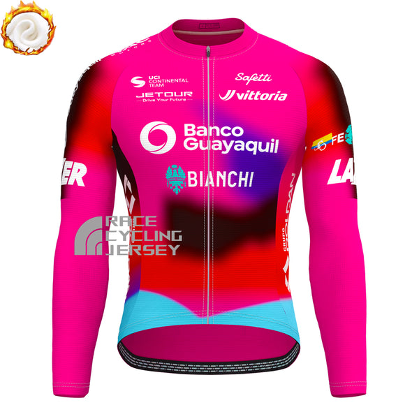 2024 Bianchi Fleece Long Cycling Jersey