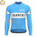 UCI BOOS Bianchi Fleece Long Cycling Jersey