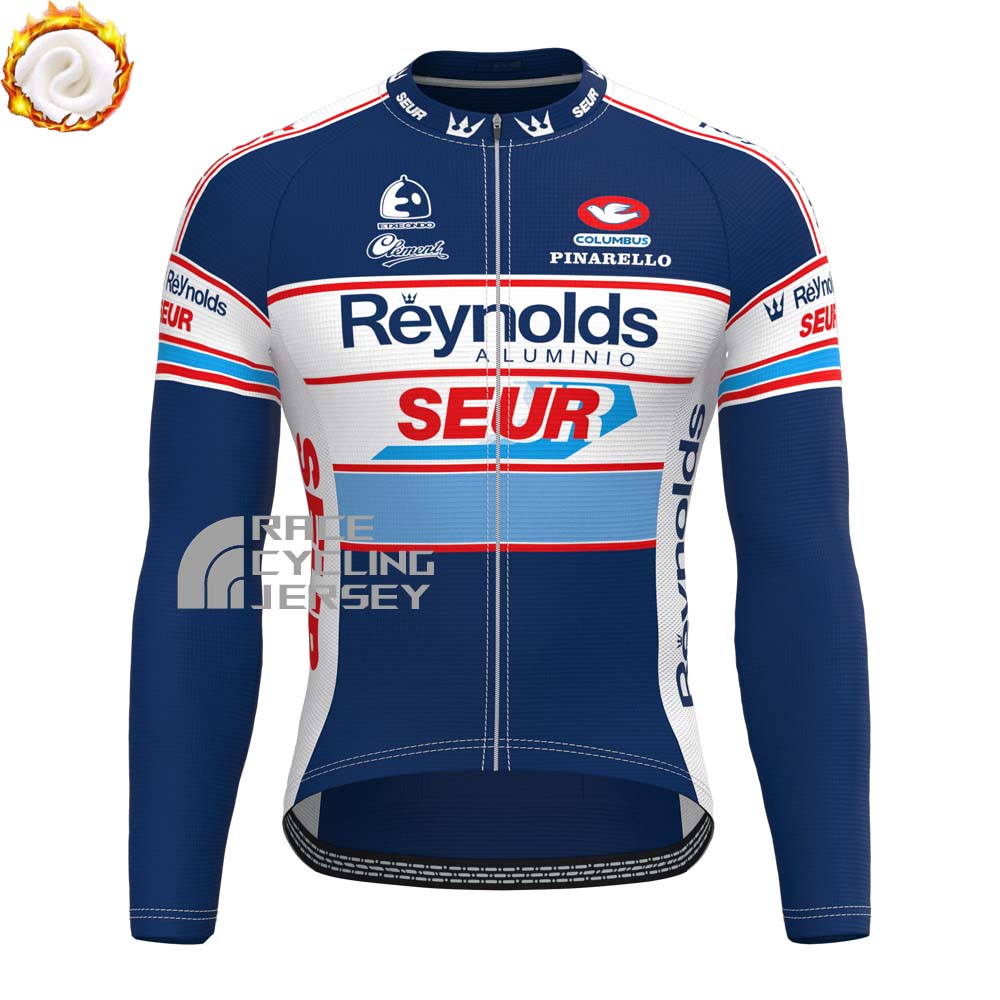 1988 Reynolds SEUR Fleece Long Cycling Jersey